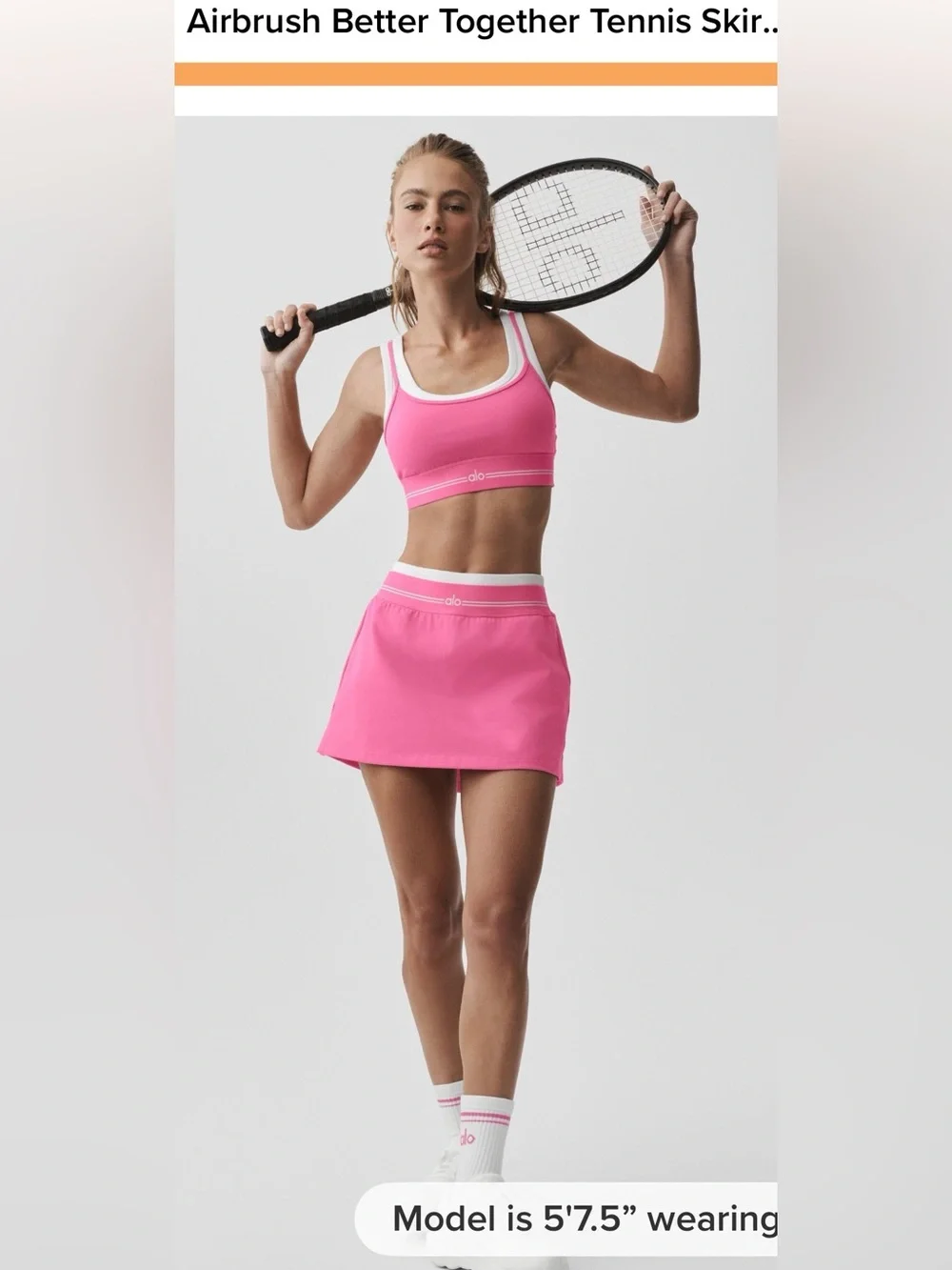 ALO Yoga Better Together Tennis Skirt-NWT!!!